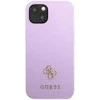 Guess GUHCP13SPS4MU iPhone 13 mini 5,4 violetinės/violetinės spalvos deklas Saffiano 4G Small Metal Logo