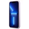 Guess GUHCP13SPS4MU iPhone 13 mini 5,4 violetinės/violetinės spalvos deklas Saffiano 4G Small Metal Logo
