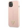 Dėklas GUESS GUHCP13SSLTGP IPHONE 13 MINI 5.4 "Rožinis/Rožinis HARDCASE SILICONE TRIANGLE