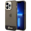 Dėklas Guess GUHCP14LHGCOK iPhone 14 Pro 6,1" juoda/juodas hardcase Translucent
