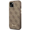 Dėklas GUESS GUHCP14MHG4SHW IPHONE 14 PLUS / 15 PLUS 6.7 "BROWN / BROWN HARD CASE 4G VINTAGE GOLD LOGO