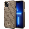 Dėklas GUESS GUHCP14MHG4SHW IPHONE 14 PLUS / 15 PLUS 6.7 "BROWN / BROWN HARD CASE 4G VINTAGE GOLD LOGO