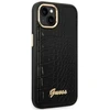 Dėklas Karl Lagerfeld GUESS GUHCP14MHGCRHK IPHONE 14 PLUS / 15 PLUS 6.7 "Juodas / Juodas HARDCASE CROCO COLLECTION