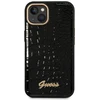 Dėklas Karl Lagerfeld GUESS GUHCP14MHGCRHK IPHONE 14 PLUS / 15 PLUS 6.7 "Juodas / Juodas HARDCASE CROCO COLLECTION