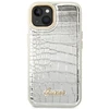 Dėklas GUESS GUHCP14MHGCRHS IPHONE 14 PLUS / 15 PLUS 6.7 "Sidabrinis / Sidabrinis HARDCASE CROCO COLLECTION
