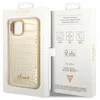 Dėklas GUESS GUHCP14MHGCRHD IPHONE 14 PLUS / 15 PLUS 6.7 "GOLD / GOLD HARDCASE CROCO COLLECTION