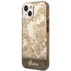 Dėklas GUESS GUHCP14MHGPLHC IPHONE 14 PLUS / 15 PLUS 6.7 "OCHRE HARDCASE PORCELAIN COLLECTION