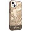 Dėklas GUESS GUHCP14MHGPLHC IPHONE 14 PLUS / 15 PLUS 6.7 "OCHRE HARDCASE PORCELAIN COLLECTION