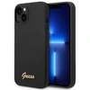 Dėklas GUESS GUHCP14MSLSMK IPHONE 14 PLUS / 15 PLUS 6.7 "Juodas / Juodas HARD CASE SILICONE VINTAGE GOLD LOGO