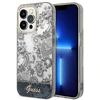 Guess GUHCP14XHGPLHG Apple iPhone 14 Pro Max 6,7″ pilkas kietas dėklas Porcelain Collection