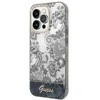 Guess GUHCP14XHGPLHG iPhone 14 Pro Max 6.7 pilkas / pilkas deklas Porcelain Collection