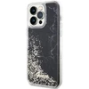 Guess GUHCP14XLCSGSGK Apple iPhone 14 Pro Max 6.7″ juodos spalvos kietas dėklas Liquid Glitter Marble