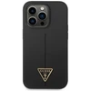 Dėklas Guess GUHCP14XSLTGK iPhone 14 Pro Max 6,7" juoda/juodas hardcase Silicone Triangle