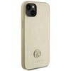 Guess dėklas, skirtas iPhone 15 Plus 6.7GUHCP15MPS4DGPD auksinis kietas dėklas , skirtas Strass Metal Logo