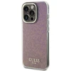 Guess GUHCP15XHDECMP Apple iPhone 15 Pro Max 6.7″rožinės spalvos kietas dėklas IML Faceted Mirror Disco Iridescent
