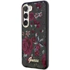 Guess dėklas, skirtas Samsung Galaxy S23 Plus GUHCS23MHCFWSA chaki spalvos HC IML Flower