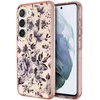 Guess dėklas, skirtas Samsung Galaxy S23 Plus GUHCS23MHCFWSP rožinės spalvos HC IML Flower