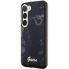 Guess GUHCS23MHTMRSK S23+ S916 juodos spalvos kietas dėklas Golden Marble Collection