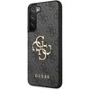 Guess GUHCS23S4GMGGR S23 S911 pilkos/pilkos spalvos deklas 4G su dideliu metaliniu logotipu