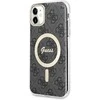 Guess GUHMN61H4STK iPhone 11 6.1 juodos/juodos spalvos deklas 4G MagSafe