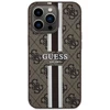 Guess GUHMP13XP4RPSW Apple iPhone 13 Pro Max 6.7″ rudos spalvos kietas dėklas 4G Printed Stripes MagSafe