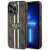 Guess GUHMP13XP4RPSW Apple iPhone 13 Pro Max 6.7″ rudos spalvos kietas dėklas 4G Printed Stripes MagSafe