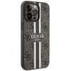 Guess GUHMP13XP4RPSW Apple iPhone 13 Pro Max 6.7″ rudos spalvos kietas dėklas 4G Printed Stripes MagSafe