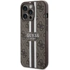Guess GUHMP13XP4RPSW Apple iPhone 13 Pro Max 6.7″ rudos spalvos kietas dėklas 4G Printed Stripes MagSafe