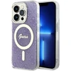 Dėklas GUESS GUHMP14LH4STU IPHONE 14 PRO 6.1 "PURPLE/PURPLE HARDCASE 4G MAGSAFE