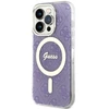 Dėklas GUESS GUHMP14LH4STU IPHONE 14 PRO 6.1 "PURPLE/PURPLE HARDCASE 4G MAGSAFE
