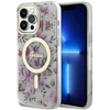 Guess GUHMP14LHCFWST Apple iPhone 14 Pro 6.1″ skaidrus kietas dėklas Flower MagSafe