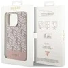 Guess GUHMP14LHGCFSEP iPhone 14 Pro 6.1 rožinės/rožinės spalvos deklas GCube Stripes MagSafe