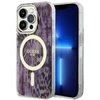 Dėklas GUESS GUHMP14LHLEOPWP IPHONE 14 PRO 6.1 "Rožinis/Rožinis HARDCASE LEOPARD MAGSAFE