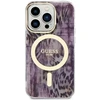 Dėklas GUESS GUHMP14LHLEOPWP IPHONE 14 PRO 6.1 "Rožinis/Rožinis HARDCASE LEOPARD MAGSAFE