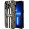 Guess GUHMP14LP4RPSW Apple iPhone 14 Pro 6.1″ rudos spalvos kietas dėklas 4G Printed Stripes MagSafe