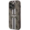 Guess GUHMP14LP4RPSW Apple iPhone 14 Pro 6.1″ rudos spalvos kietas dėklas 4G Printed Stripes MagSafe