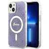 Dėklas GUESS GUHMP14MH4STU IPHONE 14 PLUS / 15 PLUS 6.7 "PURPLE / PURPLE HARDCASE 4G MAGSAFE