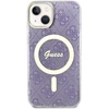 Dėklas GUESS GUHMP14MH4STU IPHONE 14 PLUS / 15 PLUS 6.7 "PURPLE / PURPLE HARDCASE 4G MAGSAFE