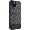 Dėklas GUESS GUHMP14MHGCFSEK IPHONE 14 PLUS / 15 PLUS 6.7 "Juodas / Juodas HARDCASE GCUBE STRIPES MAGSAFE