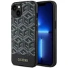 Dėklas GUESS GUHMP14MHGCFSEK IPHONE 14 PLUS / 15 PLUS 6.7 "Juodas / Juodas HARDCASE GCUBE STRIPES MAGSAFE