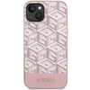 Dėklas GUESS GUHMP14MHGCFSEP IPHONE 14 PLUS / 15 PLUS 6.7 "Rožinis / Rožinis HARD CASE GCUBE STRIPES MAGSAFE