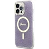 Guess GUHMP14XH4STU Apple iPhone 14 Pro Max 6.7″ violetinės spalvos kietas dėklas 4G MagSafe