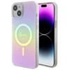 „Guess“ GUHMP15MHITSP „iPhone 15 Plus 6.7“ rausvas/rožinis kietas dėklas IML Iridescent MagSafe