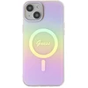 „Guess“ GUHMP15MHITSP „iPhone 15 Plus 6.7“ rausvas/rožinis kietas dėklas IML Iridescent MagSafe