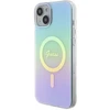 Dėklas GUESS GUHMP15MHITSQ IPHONE 15 PLUS / 14 PLUS 6,7 colių TURKIS / TURKIS KIETAS IML IRIDESCENT MAGSAFE
