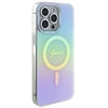 Dėklas GUESS GUHMP15XHITSQ IPHONE 15 PRO MAX TURQUOISE / TURQUOISE HARDCASE IML IRIDESCENT MAGSAFE