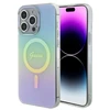 Dėklas GUESS GUHMP15XHITSQ IPHONE 15 PRO MAX TURQUOISE / TURQUOISE HARDCASE IML IRIDESCENT MAGSAFE