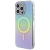 Dėklas GUESS GUHMP15XHITSQ IPHONE 15 PRO MAX TURQUOISE / TURQUOISE HARDCASE IML IRIDESCENT MAGSAFE