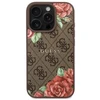 Guess GUHMP16XP4ROPEMCW Apple iPhone 16 Pro Max 6.9″ rudos spalvos kietas dėklas 4G Flowers Print MagSafe