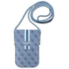 Guess Handbag GUOWBP4RPSB mėlynos spalvos 4G Stripes